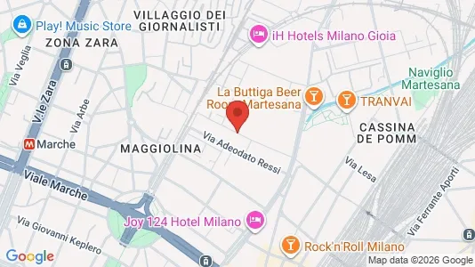 Rooms for rent i Milano Zona 2 - Stazione Centrale, Gorla, Turro, Greco, Crescenzago - kort over placeringen