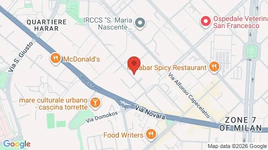 Rooms for rent in Milano Zona 7 - Baggio, De Angeli, San Siro - Photo from Google Street View