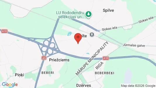 Apartments for rent i Babītes novads - kort over placeringen