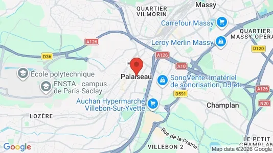 Apartments for rent in Palaiseau - Photo from Google Street View