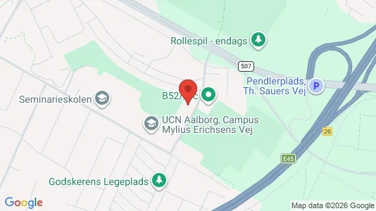 Apartments for rent i Aalborg SØ - kort over placeringen