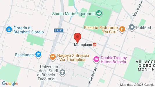 Rooms for rent in Brescia - Photo from Google Street View