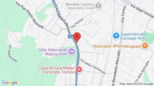 Rooms for rent in Bologna - Photo from Google Street View