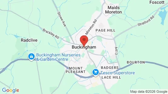 Apartments for rent in Buckingham - Buckinghamshire - Photo from Google Street View