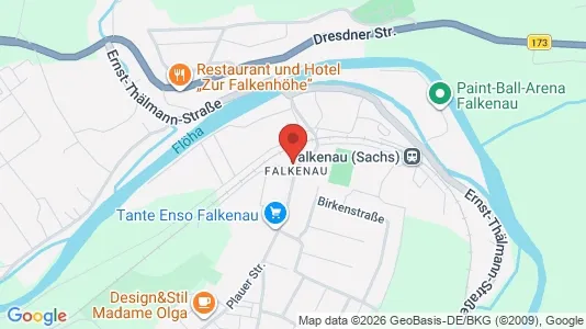 Apartments for rent i Central Saxony - kort over placeringen