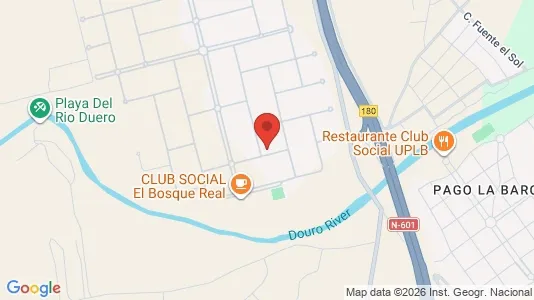 Apartments for rent i Valladolid - kort over placeringen