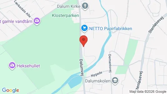 Apartments for rent i Odense SV - kort over placeringen
