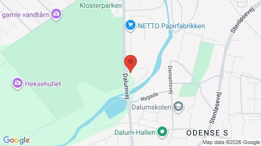 Apartments for rent i Odense SV - kort over placeringen