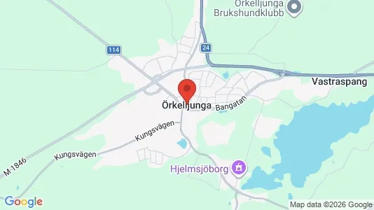 Houses for rent i Örkelljunga - kort over placeringen