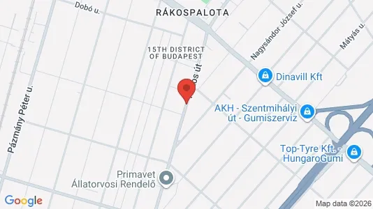 Apartments for rent i Budapest Rákospalota-Pestújhely-Újpalota - kort over placeringen