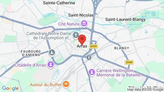 Apartments for rent in Arras - Photo from Google Street View