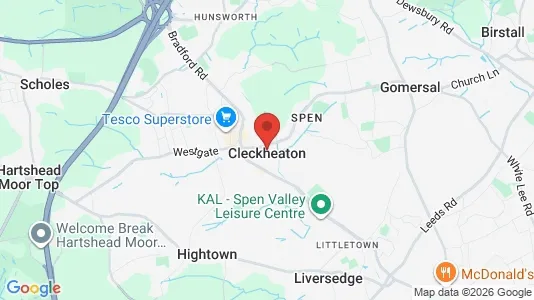 Apartments for rent in Cleckheaton - West Yorkshire - Photo from Google Street View