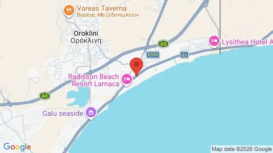 Houses for rent in Voroklini Tourist Area - Photo from Google Street View