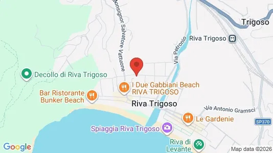 Apartments for rent i Casarza Ligure - kort over placeringen