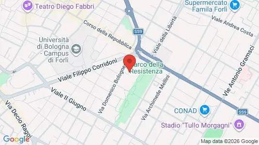 Rooms for rent in Forlì - Photo from Google Street View