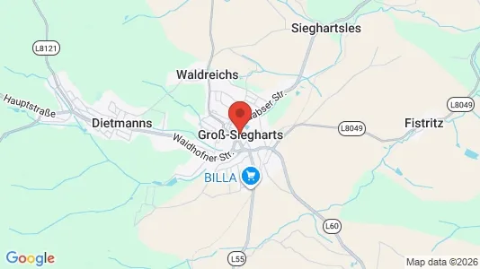 Houses for rent in Groß-Siegharts - Photo from Google Street View