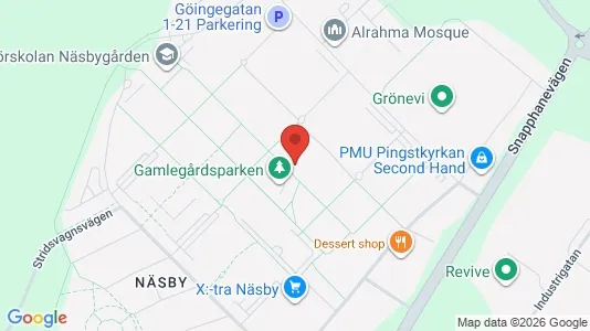 Apartments for rent i Kristianstad - kort over placeringen