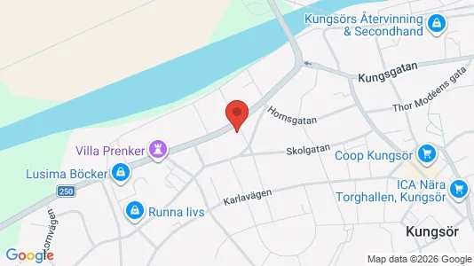 Apartments for rent i Kungsör - kort over placeringen