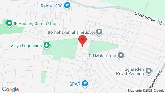 Apartments for rent i Aalborg Øst - kort over placeringen