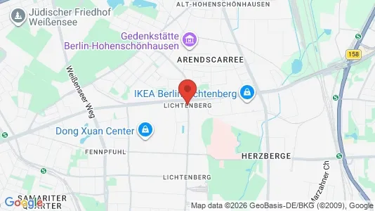 Apartments for rent in Berlin Lichtenberg - Photo from Google Street View