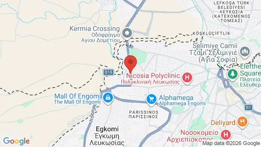 Apartments for rent in Nicosia Agios Dometios - Photo from Google Street View