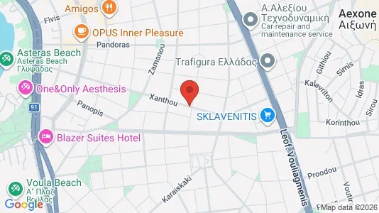 Apartments for rent in Glyfada - Photo from Google Street View
