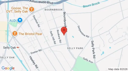 Rooms for rent in Birmingham - West Midlands - Photo from Google Street View