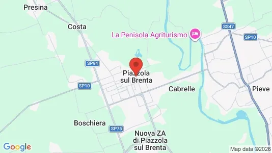 Rooms for rent i Piazzola sul Brenta - kort over placeringen