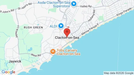 Apartments for rent in Clacton-on-Sea - Essex - Photo from Google Street View