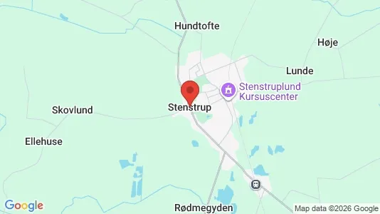 Houses for rent i Stenstrup - kort over placeringen