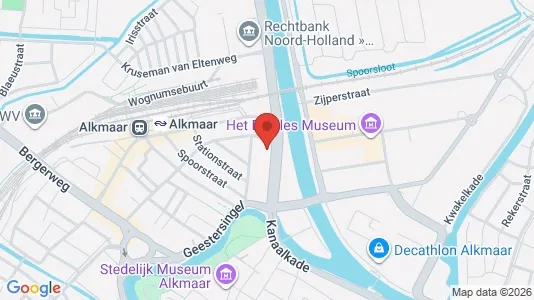 Apartments for rent i Alkmaar - kort over placeringen
