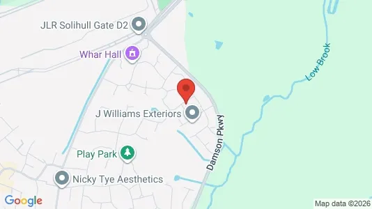 Apartments for rent i Solihull - West Midlands - kort over placeringen