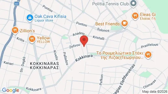 Apartments for rent i Kifisia - kort over placeringen
