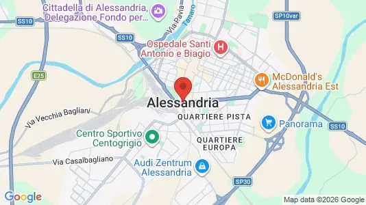 Apartments for rent in Alessandria - Photo from Google Street View