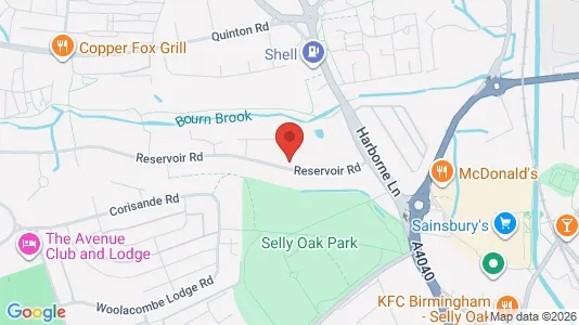 Rooms for rent in Birmingham - West Midlands - Photo from Google Street View