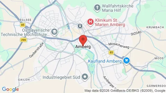 Apartments for rent in Amberg - Photo from Google Street View