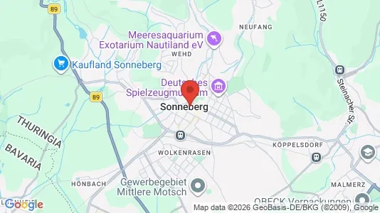 Apartments for rent in Sonneberg - Photo from Google Street View