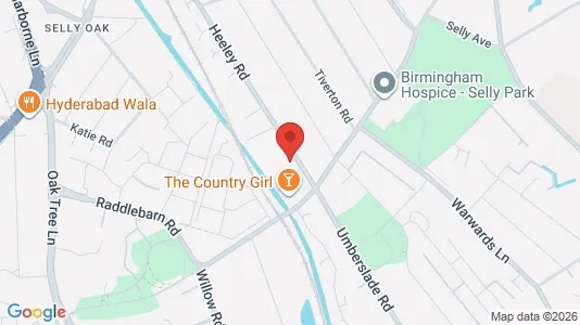 Rooms for rent in Birmingham - West Midlands - Photo from Google Street View