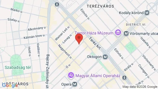 Apartments for rent i Budapest Újpest - kort over placeringen