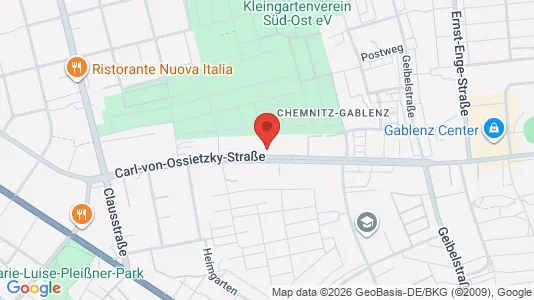Apartments for rent in Chemnitz - Photo from Google Street View