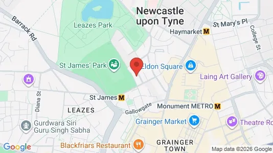 Apartments for rent in Newcastle upon Tyne - Tyne and Wear - Photo from Google Street View