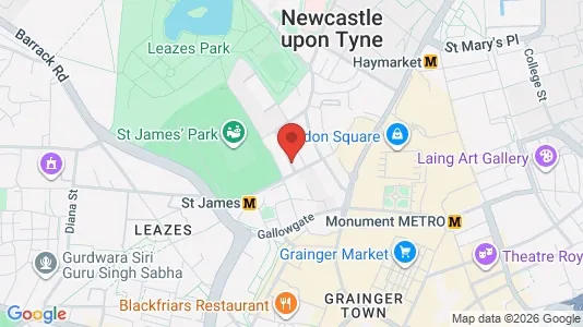 Apartments for rent in Newcastle upon Tyne - Tyne and Wear - Photo from Google Street View