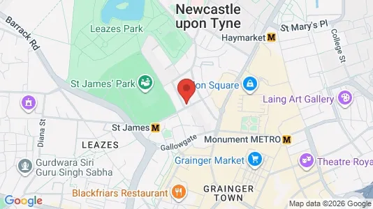 Apartments for rent in Newcastle upon Tyne - Tyne and Wear - Photo from Google Street View