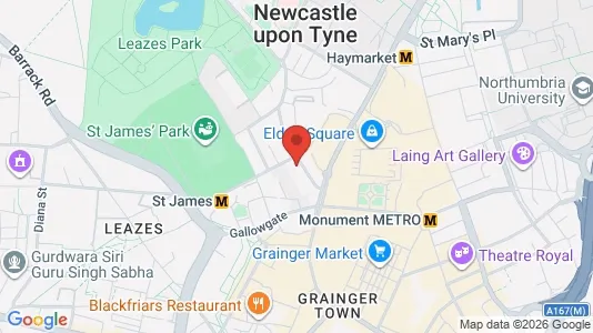 Apartments for rent in Newcastle upon Tyne - Tyne and Wear - Photo from Google Street View