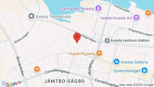 Apartments for rent in Avesta - Photo from Google Street View