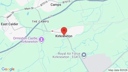 Apartments for rent i Kirknewton - Midlothian - kort over placeringen