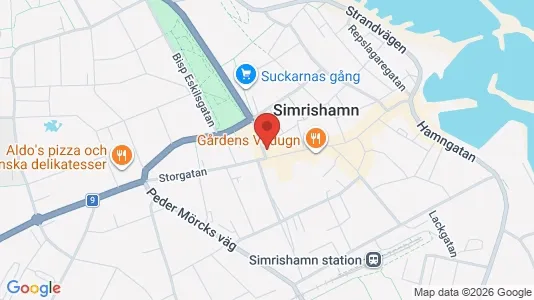 Apartments for rent i Simrishamn - kort over placeringen