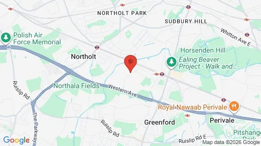 Rooms for rent in Greenford - Middlesex - Photo from Google Street View
