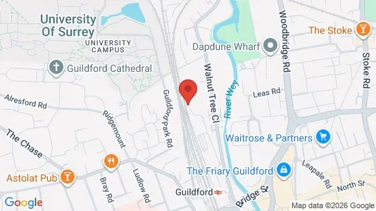 Apartments for rent in Guildford - Surrey - Photo from Google Street View