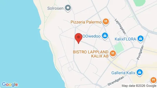 Apartments for rent i Kalix - kort over placeringen